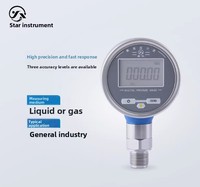 Manomètre numérique CYYZB3, capteur transmetteur à silicium diffusé haute précision, batterie intégrée, acier inoxydable, IP54, 2 ans de garantie