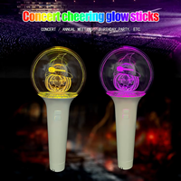 Bâton lumineux OEM de concert Kpop à couleurs changeantes Bâton lumineux à LED de fête Bâton lumineux en acrylique avec logo personnalisé pour concerts et événements