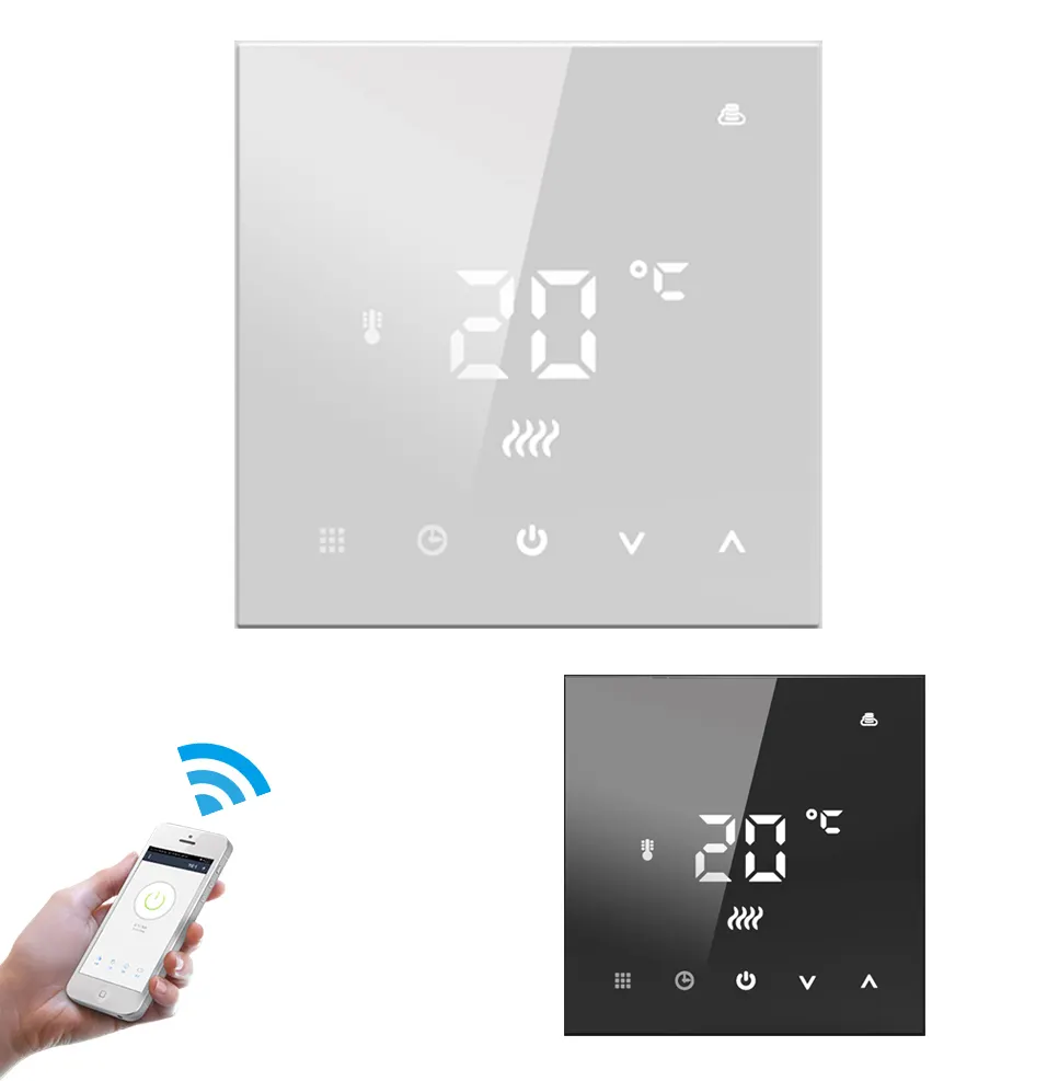 WiFi Smart Thermostat in Fußboden heizung Elektrische Wandheizung Digitaler Wärme regler Alexa Smart Home Wifi 90 - 220V 16A 3A