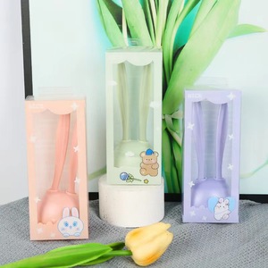 123 Tondeuse à sourcils Bunny, pointe arrondie en plastique, couleurs mélangées, pour débutants et étudiants - Product Image 2