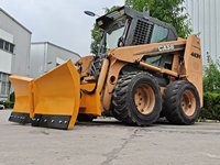 Accesorio Quitanieves BLVT para Minicargadora, Cuchilla con Bomba Hidráulica, Acoplamiento Rápido Universal, Remoción de Nieve de Alta Resistencia para Excavadora de 1T