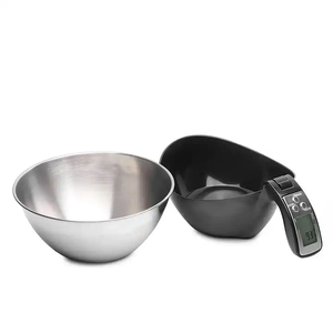 Báscula Digital de Cocina Veidt SF-259, Popular, con Tazón Extraíble, Taza Medidora Electrónica, Color Negro, para el Hogar - Product Image 4