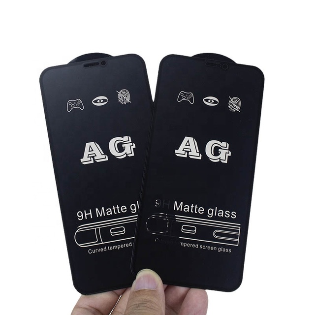 Mobile Phone Protectors Film Anti Fingerprint AG Tempered Glass Matte Screen Protector for Iphone XS XR 11 12 13 14 Pro Max