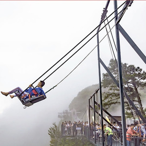 Équipement de parc d'attractions extérieur : Balançoire de falaise, manèges de fête foraine, attractions et manèges à sensations fortes à vendre - Product Image 5