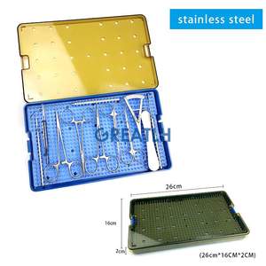 ชุดเครื่องมือจักษุชุดเครื่องมือผ่าตัดจักษุ,ชุดเครื่องมือผ่าตัดตาสองชั้นสเตนเลสสตีลไททาเนียม - Product Image 2