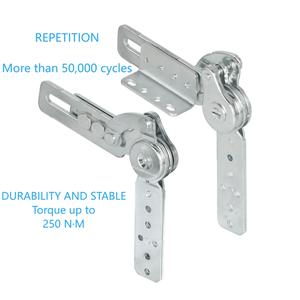 <strong>Round</strong> Mechanism Comfortable Modern High End Design Sofa Headrest <strong>Hinge</strong> - Product Image 2