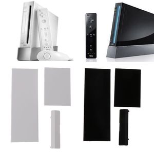 Trắng nhựa <span class=keywords><strong>Wii</strong></span> cửa nắp cho Nintendo <span class=keywords><strong>Wii</strong></span> giao diện điều khiển 3-in-1 thẻ nhớ Vỏ thay thế Trường hợp với cửa Bìa - Product Image 2