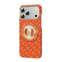 Coque de téléphone magnétique professionnelle antichoc pour iPhone 17 Pro Max avec support rotatif et chargement sans fil – Style urbain tendance (OEM)