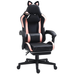 Silla Gamer Ergonómica <span class=keywords><strong>de</strong></span> Diseño Moderno <span class=keywords><strong>para</strong></span> PC, Reclinable, Giratoria 360°, <span class=keywords><strong>de</strong></span> Alta Gama, Resistente, <span class=keywords><strong>para</strong></span> <span class=keywords><strong>Adultos</strong></span>, <span class=keywords><strong>para</strong></span> Chicas - Product Image 2