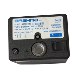 BRAHMA DSM11P TW1S TS5S 43000008 AT5 18021022 ตัวควบคุมหัวเตาสแตนเลสสำหรับระบบหัวเตาแก๊ส/น้ำมัน อิตาลี - Product Image 1