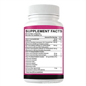 Capsules de Probiotiques Vaginaux pour Femmes, Canneberge, D-Mannose, Prébiotiques, Équilibre du <span class=keywords><strong>pH</strong></span>, Santé Féminine, Nettoyage des Voies Urinaires, Végétalien - Product Image 2