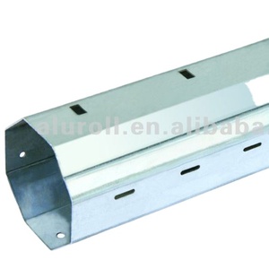 Industrial-Style Modern Roller Shutter Accessories for <strong>Windows</strong> <strong>Octagonal</strong> Aluminum Roller for Hotels Entrances Wooden Design - Product Image 6