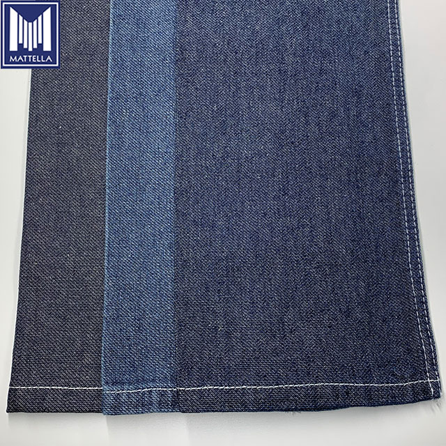 Ringan Lembut Cordura Dobby Jacquard 4 Oz 55% Katun 45% Hemp Denim Kain untuk Kemeja