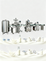 Machine de remplissage automatique de bouteilles de jus avec capsuleuse pour PET de 500 ml pour la production de jus de fruits pour les petites entreprises