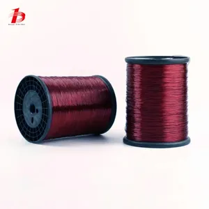 BAIWEI sınıf 180H SWG 4-39 0.8-6.5mm 99.9% saf katı alüminyum 0.8mm QZY-180 Polyester imide emaye sarma teli motorlar için