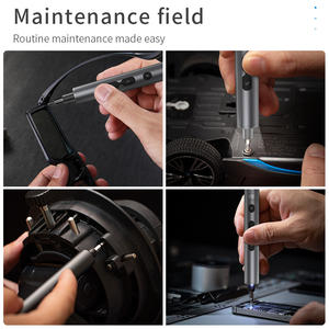 Destornillador Eléctrico Portátil Mini 28 en 1, Juego de Destornilladores Inalámbricos <span class=keywords><strong>con</strong></span> Batería de Litio de 350 mAh y <span class=keywords><strong>Luz</strong></span> de Trabajo LED - Product Image 6