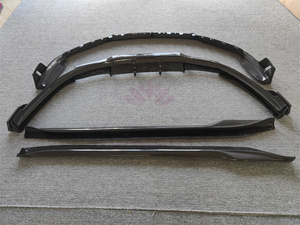 Kit de carrocería de faldón lateral de difusor delantero y trasero de fibra de carbono para Porsche 911 992 Turbo <span class=keywords><strong>S</strong></span> kit de carrocería - Product Image 4