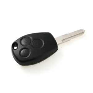 Phổ Thay Thế 3 Nút Từ Xa Chìa Khóa Xe Trường Hợp Fob Nhựa Key Shell Bìa Thích Hợp Cho Renault