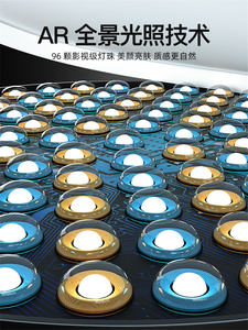 Nuevo 360 bicolor Professionnel Selfie portátil Mini Led escritorio Ringlight moderno estudio de mano anillo de luz Led para <span class=keywords><strong>Youtube</strong></span> - Product Image 3