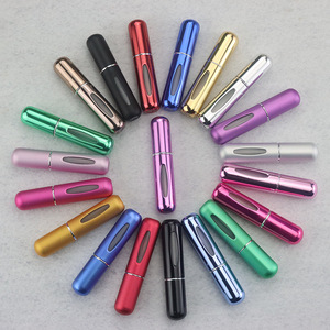 Atacado 5ml Recarregável Portátil Colorido Alumínio Atomizador Spray Perfume Garrafa para Mini Pocket Travel Perfume <span class=keywords><strong>Atomizer</strong></span> - Product Image 2