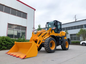 Shan Li Origin 3 ton vierwielaangedreven kleine hydraulische wiellader 835 835H <span class=keywords><strong>Payloader</strong></span> kernonderdelen versnellingsbak hoge belastingsmoment 1 - Product Image 6