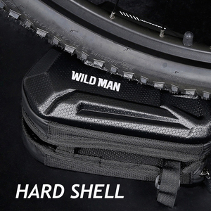 WILD MAN 6.7 pouces sac de vélo étanche à la pluie vélo téléphone sac coque dure cyclisme selle sac vélo accessoires - Product Image 6