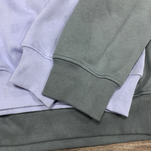 เสื้อสเวตเชิ้ตผู้ชายแบบปักลายตามสั่ง ผ้าคอตตอน 80% โพลีเอสเตอร์ 20% ป้องกันการเป็นขุย แต่งแถบข้างแบบแพทช์เวิร์ค หรูหรา - Product Image 6
