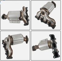 Paire de convertisseurs catalytiques de collecteur d'échappement pour Ford Explorer 3.5L V6 2011-2019 OE BB5Z5E212B BB5Z5E212C, ajustement direct, sans kit anti-erreur de code (CEL)