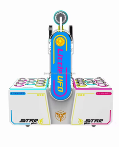 Macchina per gru a 2 giocatori di qualità per bambini al coperto parco giochi Arcade a gettoni piccolo UFO che colpisce il martello di garanzia di 1 anno - Product Image 3