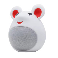 Mini haut-parleur portable sans fil avec impression de logo personnalisé, en forme de souris de jeu, haut-parleur Bluetooth OEM/ODM
