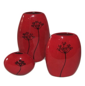 Vase en bambou tourné écologique en laque naturelle pour la décoration de la maison VASE EN BAMBOU LAQUE NATURELLE - Product Image 2