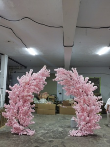 F-CT0225 Fiori Artificiali di Ciliegio per Arco Nuziale, Sfondo di Fiori di Ciliegio, Arco di Fiori Bianchi Artificiali - Product Image 4