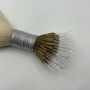 Extensions de cheveux blondes de 22 pouces, nano-perles, kératine, nano-liaisons, cheveux russes bruts 100% humains, extensions de cheveux en kératine nano - Product Image 2