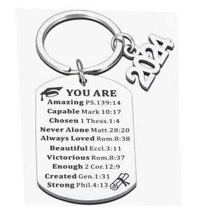 Llaveros de la mejor amiga, regalo de graduación para ella, chico universitario, chica detrás de ti, todos tus recuerdos, llavero inspirador - Product Image 5