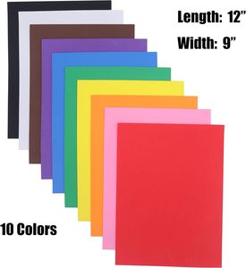 Láminas de Espuma <span class=keywords><strong>EVA</strong></span> para <span class=keywords><strong>Manualidades</strong></span>, Cortables y Fáciles de Moldear, de Color Sólido, para <span class=keywords><strong>Manualidades</strong></span>, Scrapbooking, Proyectos Hechos a Mano para Niños - Product Image 3