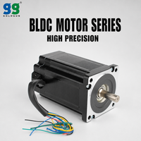 Motor DC Otomatisasi Industri untuk Motor Listrik 48v 750w 110mm BLDC Brushless Motor Magnet Permanen Brushless 2KW