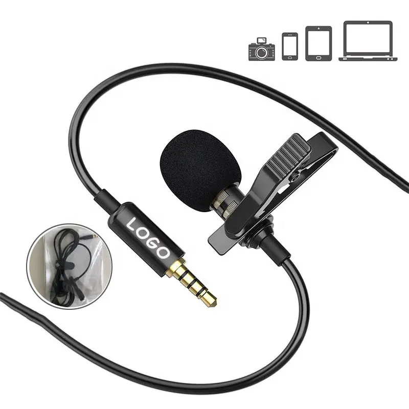 Oem Groothandel Professionele Wired Karaoke Hoge Kwaliteit Microfoon Draagbare Microfoon Lavalier