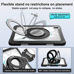 Étui de protection givré en cristal pour iPad Pro 11 2021 2020 2018 iPad Air 2020 Gen M4 avec support pour stylet, fin, antichoc et mignon - Product Image 2