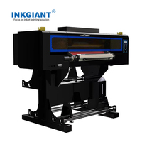 Grosir kondisi baru A1 UV DTF mesin Printer Inkjet Multi Warna stiker kristal otomatis dan Label Printer