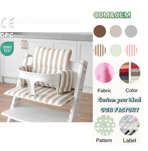 Accesorios Personalizados de Fábrica para Trona de Bebé, Cojín Lavable con Diseño Marino, Compatible con la Trona Stokke Tripp Trapp - Product Image 1