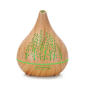 Difusor de Aroma con Acabado Madera JCSY-314M 0.5L con Luz LED y Control Remoto, Humidificador para Uso Doméstico y Comercial - Product Image 5