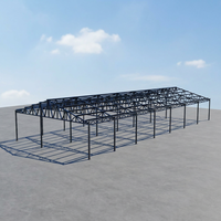 Bâtiment de dortoir pour travailleurs en structure acier préfabriquée personnalisée DAC, maison modulaire pour camp de travail, entrepôt, atelier, garage, hangar