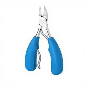 MORGANS INDUSTRIES Professional Stainless Steel Nail Clippers Straight Sharp Blade <b>Flat</b> Jaw Durable Baby Adult Use Thick Nails - Product Image 1