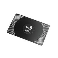 Modèle de conception gratuit, cartes de visite sans contact en acier inoxydable plaqué argent de luxe, gravure personnalisée de haute qualité, NFC personnalisé