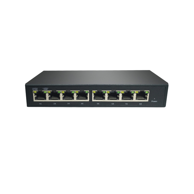 Desktop Non-standard Unmanaged Full Gigabit 8 Port Passive Poe Switch 24v AP