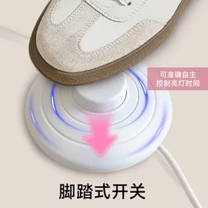 โคมไฟอบเล็บมืออาชีพ 360 สวิตช์เท้าแบบหมุน เจลทาเล็บแห้งเร็ว ไฟ LED กำลังสูงสำหรับอบเล็บ อุปกรณ์ทำเล็บมือสำหรับร้านทำเล็บ - Product Image 5