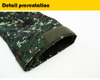 1 pièce/2 pièces T-shirt tactique Frog Suit - Haut sportif uni à séchage rapide pour homme, entraînement extérieur, airsoft, randonnée, chasse, 100% polyester