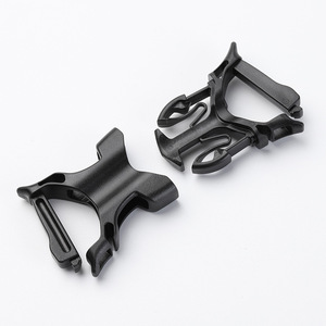 Pom Plastic <b>Clip</b> Buckle J1185 25 Black Durable For Bags Adjustable Straps - Product Image 2