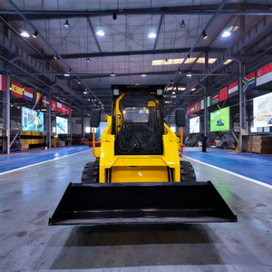 Skid chỉ đạo mini theo dõi Skid chỉ đạo Bộ nạp với rừng mulcher Máy cắt cỏ với theo dõi file đính kèm - Product Image 4