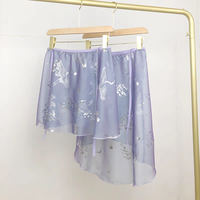 Vente chaude Bonne Qualité En Gros En Mousseline De Soie Cravate Die Dance Wear Formation Ballet Jupes Enveloppantes